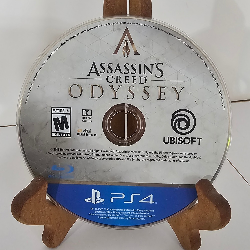 Assassins Creed Odyssey Sony PlayStation 4 PS4 Ubisoft Action RPG Disc Only